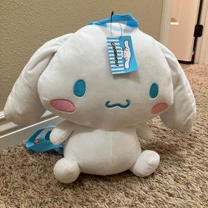 Cinnamoroll plushie backpack (Sanario)